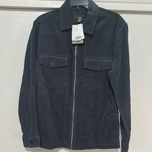 H&M Men's Black Corduroy Jacket